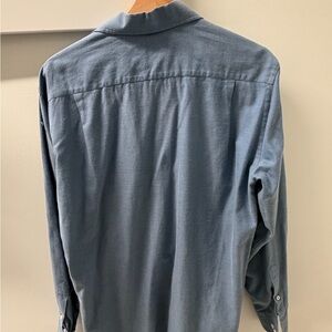 Loro Piana Light Blue cotton shirt